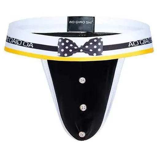 Стрінги чоловічі з бантиком L-XL