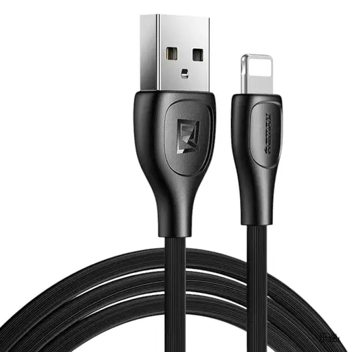 Кабель Remax Lightning Lesu Pro Data Cable RC -160i 1 м черный - фото 1