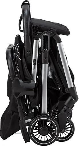 Коляска для ребенка прогулочная FreeON Unique, silver [CD] - фото 6