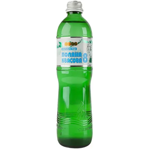 Вода мінеральна Поляна Квасова 8 Алекс лікувально-столова сильногазована 0.5 л (617541) - фото 1