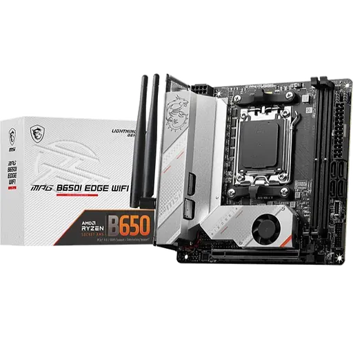 Материнская плата MSI B650 MPG Edge Wi-Fi Socket AM5 (MPG B650 EDGE WIFI) Б/У - фото 1