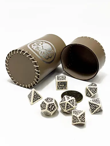 Настільна гра Планета Ігор Чаша для кубиків Ктулху (коричнева) (Dice cup Cthulhu brown) (pi-dc002) - фото 7