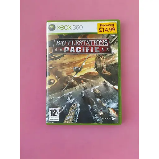 Диск с игрой на Xbox 360 лицензия Battlestations: Pacific, игра на Xbox 360 Battlestations: Pacific