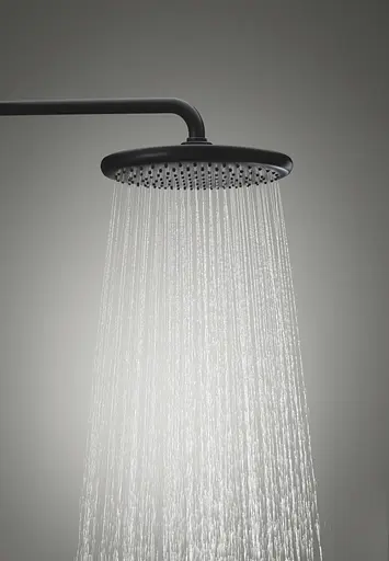 Душова система з термостатом для ванни Grohe Quickfix Vitalio Start 250 269882431, Чорний матовий - фото 6