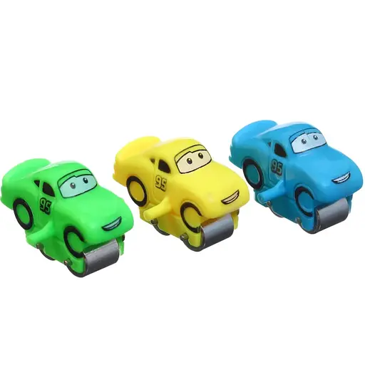 Трек Тачки, автоматичний підіймач, звуки, мелодія, підсвічування, 3 машинки, 1112H - фото 2