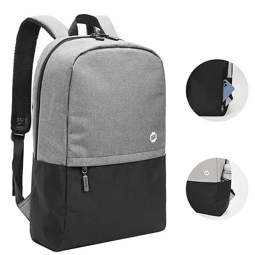 Рюкзак міський Tigernu T-B9325 18л 15.6" Gray (17184) - фото 4