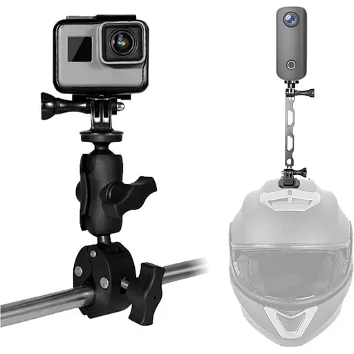 Крепление на шлем и на руль AC Prof BUNDLE-428C-2 для Insta360/GoPro (143681)