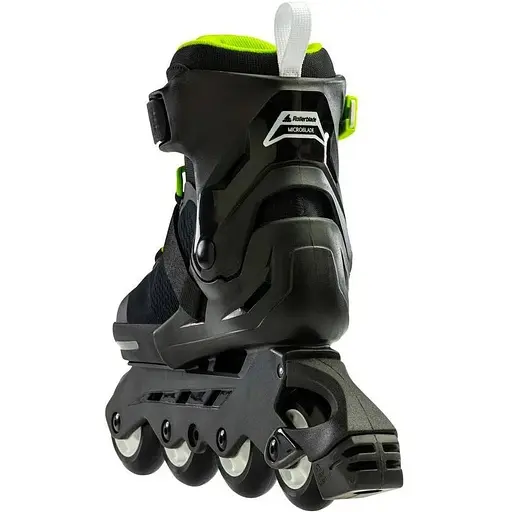 Ролики Rollerblade Microblade 2023 28-32 Black/Green (1012-07221900-T83-28-32) - фото 4