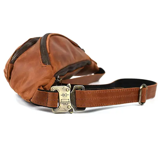 Шкіряна бананка Tarwa 33х11.5х8 см sum0025638 - фото 3