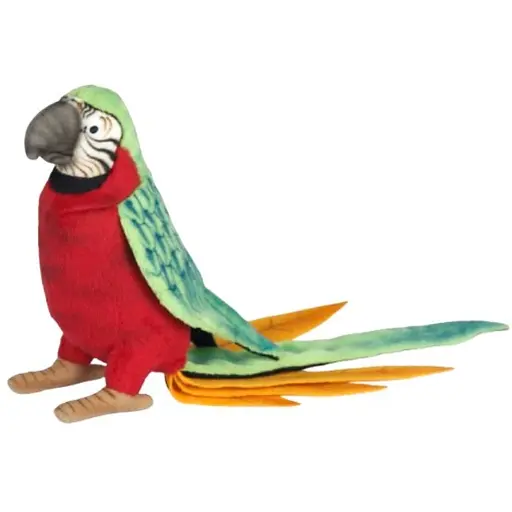Мягкая игрушка Hansa Попугай краснотелый 37 см (3326)
