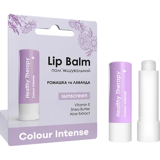 Бальзам для губ Colour Intense Healthy Therapy Пом`якшуючий 05 Ромашка та Лаванда 5 г - фото 2