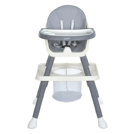 Детский стульчик для кормления 2 в 1 M 6041 Gray - фото 5