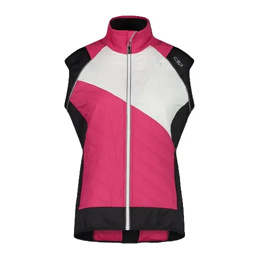 Куртка CMP Women's Hybrid Jacket with Removable Sleeves Fucsia S (1097-30A2276-B870 38) - фото 4