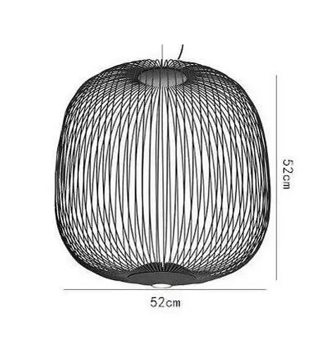 Люстра-підвіс Romin ZP03 -black чорний - фото 2