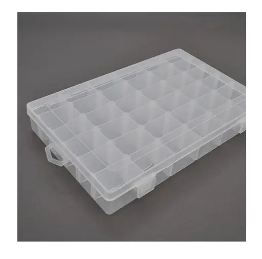 Пластиковый ящик для деталей Voltronic Box 36 отделений 270x45x175 мм - фото 2