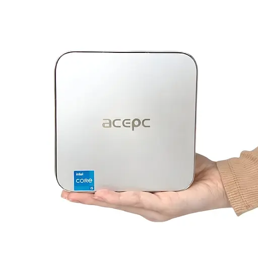 Міні-ПК Acepc PowerBox E3C / Intel i5 12450H / RAM 16GB / SSD512 GB / LAN / Wi-Fi / Bluetooth / Windows 11 Pro / Сірий - фото 7