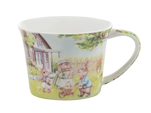 Чайний набір Lefard 4 предмета Кроличі Історіі 220 мл (924-867) - фото 3