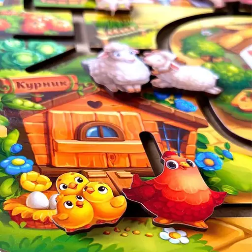 Розвиваюча гра Лабіринт "Ферма" Ubumblebees (ПСД213) PSD213 - фото 2