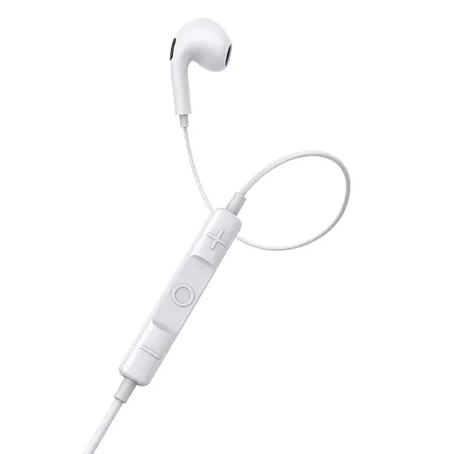 Навушники Baseus Encok Type-C lateral in-ear WiЧервоний Earphone C17 білі - фото 3
