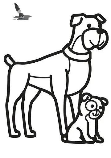 Детская раскраска "Друзья" 403532, 8 страниц - фото 2