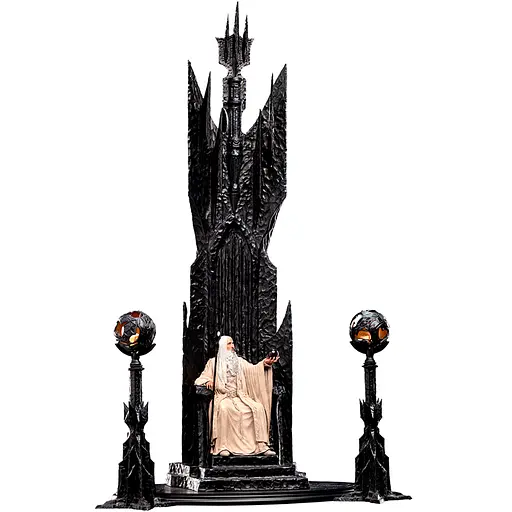 Статуэтка Lord of The Rings Saruman the White on Throne Statue 1/6 scale (Властелин колец) 110 см - фото 5
