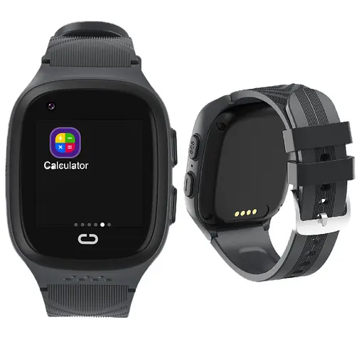 Смарт годинник-телефон дитячі LT31E з камерою WI-FI GPS SIM-карта Black (18321) - фото 4