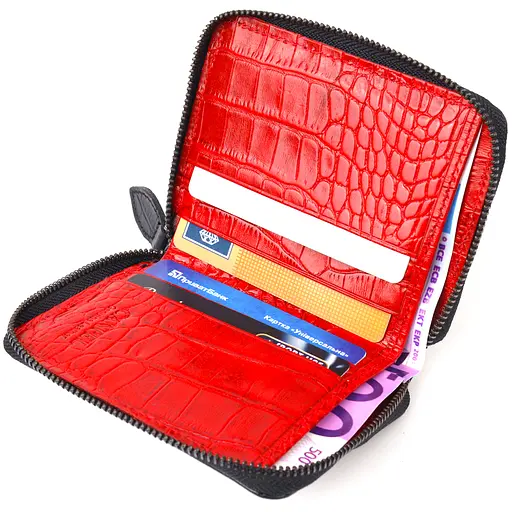 Кожаный женский кошелек Canpellini 10.8х8.5х2 см acs0025070 - фото 6