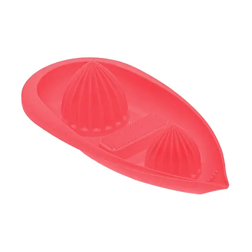 Соковыжималка ручная для цитрусовых и терка для овощей, Kitchette Красный 84950 - фото 7