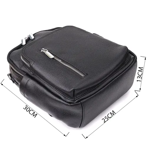 Женский рюкзак из натуральной кожи Vintage 25х30х13 см sum0027385 - фото 3