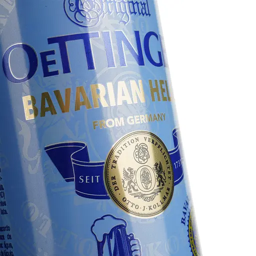Уценка. Пиво Oettinger Bavarian Helles светлое 4.7% 0.5 л ж/б - фото 9