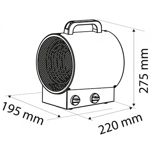 Теплова гармата Neo Tools 3 кВт (90-066) - фото 5