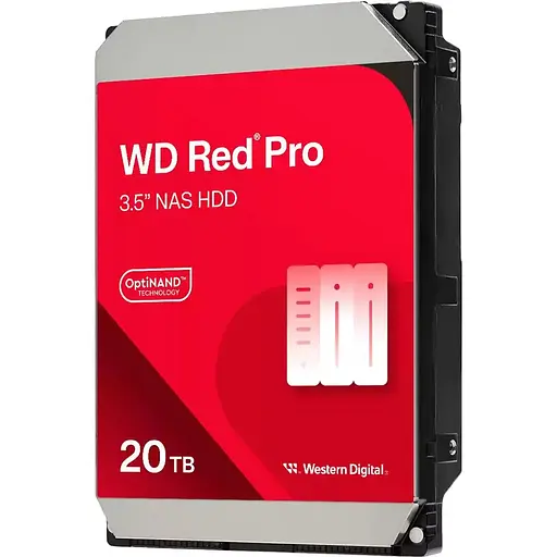 Жесткий диск 3.5" WD Red Pro 20TB SATA 512MB (WD201KFGX) [141141]