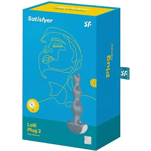 Анальний стимулятор-намистини з двома моторами Satisfyer Lolli-Plug 2 - фото 2
