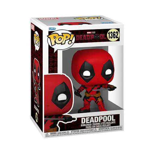 Фігурка Funko Pop Фанко Поп Марвел Дедпул Marvel Deadpool 10 см FP M D 1362 - фото 2