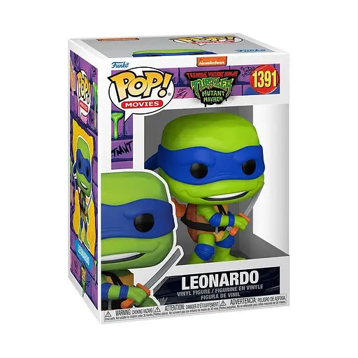 Фигурка Funko Pop Фанко Поп Черепашек-ниндзя TMNT Леонардо Leonardo 10 см FP TMNT L 1391 - фото 2