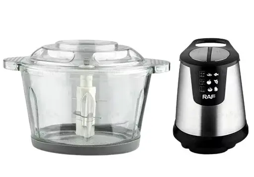 Универсальный кухонный измельчитель RAF R.7009B чоппер со стеклянной чашей 2л 800 Вт - фото 5