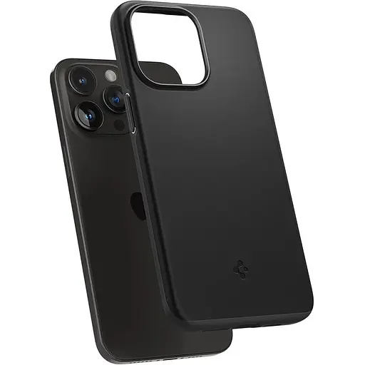 Оригинальный чехол Spigen Thin Fit для iPhone 14 Pro Max (6.7") Black (ACS04765) - фото 10