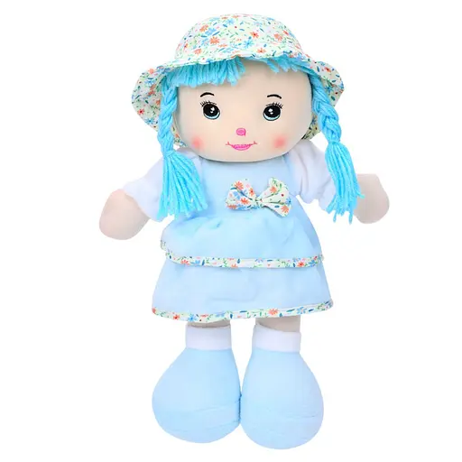 Детская игрушечная Кукла F23714 мягконабивная 33 см Синий