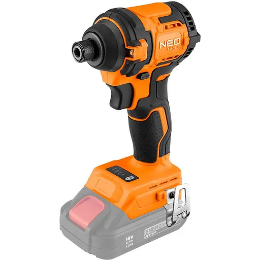 Гайковерт ударный Neo Tools Energy+ 18В бесщеточный 3600 об/мин 300 Нм 1/4" 4 скорости 0.85 кг без АКБ и ЗП