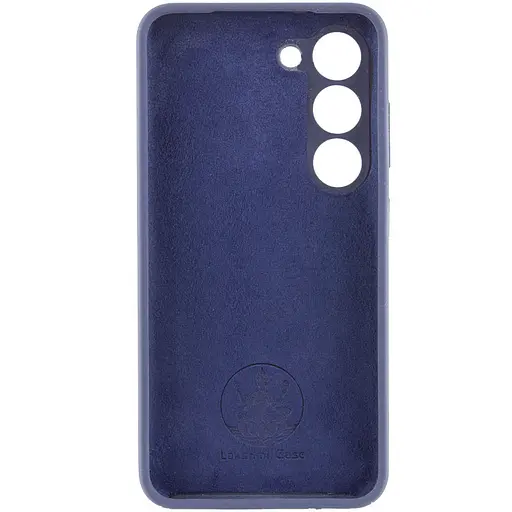 Чохол Lakshmi Silicone Cover Full Camera (AAA) для Samsung Galaxy S22 Темно-синій / Midnight blue - фото 3