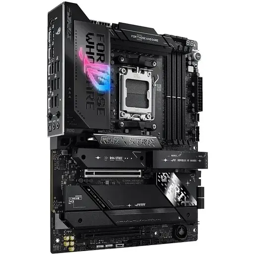 Материнская плата Asus Rog Strix X870E-E Gaming WIFI sAM5 X870E 4xDDR5 M.2 HDMI WiFi BT ATX - фото 6