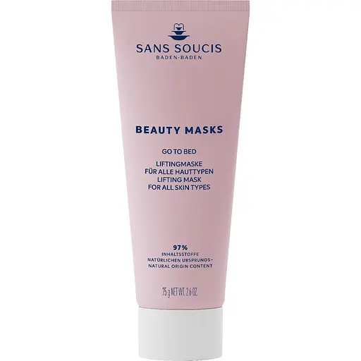 Ночная маска для лица Sans Soucis Beauty Masks Go To Bed Лифтинг Антивозрастная 75 мл