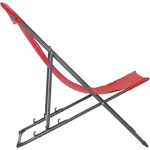 Стул раскладной Bo-Camp Flat красный (1204686) - фото 4