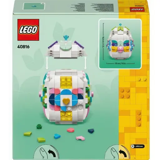 Конструктор LEGO Icons Декоративное пасхальное яйцо 386 деталей (40816) - фото 5