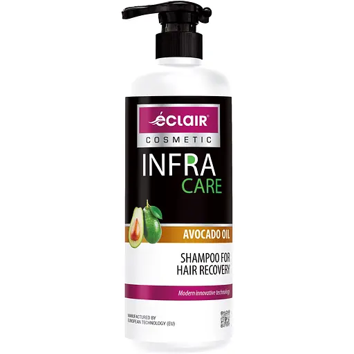 Шампунь для волосся Éclair Infra Care for recovery hair Авокадо для відновлення 900 мл