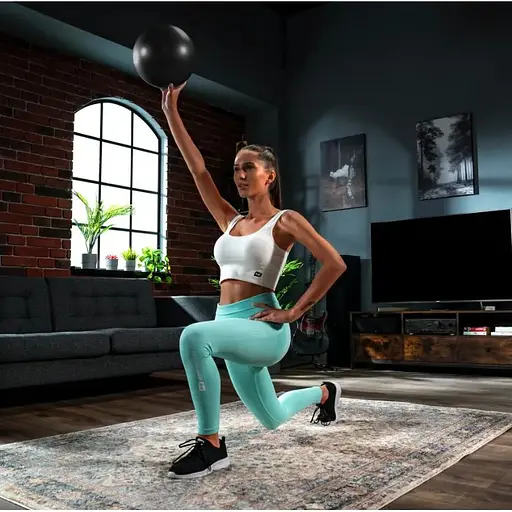 Фитбол Hop-Sport 25см черный - фото 5