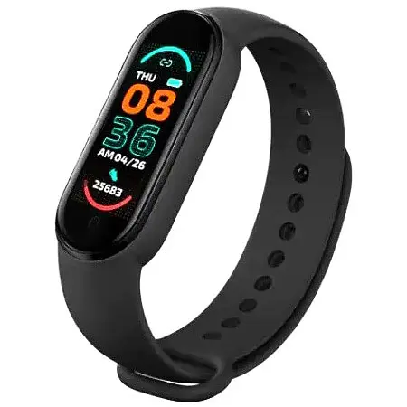 Смарт-браслет Smart Band M6 чорний - фото 1