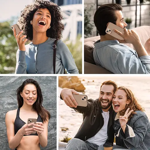 Силиконовый чехол Enskko 4 в 1 предназначен для iPhone 13 - фото 4