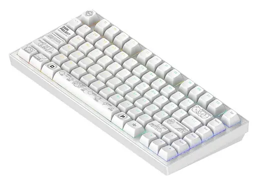 Клавіатура Dark Project ALU81 Terra Nova ENG/UA (DPKB_NOVA_81_ANSI_WHITE_UA) - фото 3