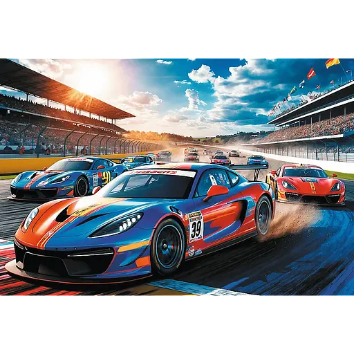 Пазл Швидкий автомобіль - 100 шт. TREFL 17403 - фото 2